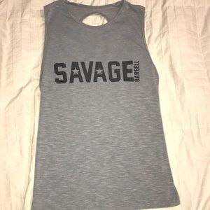 Savage Barbell Cross Back Tank